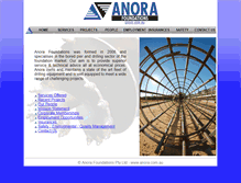 Tablet Screenshot of anora.com.au